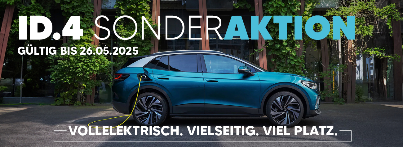 VW ID.4 Sonderaktion bis 26.05.2025