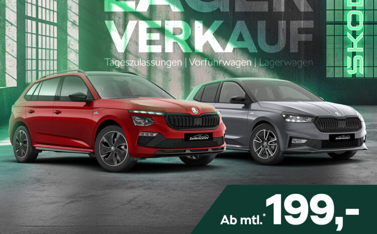 Skoda Lagerverkauf