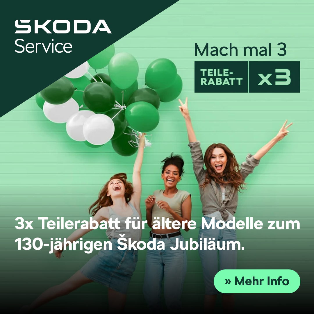 SKODA TEILERABATT x3