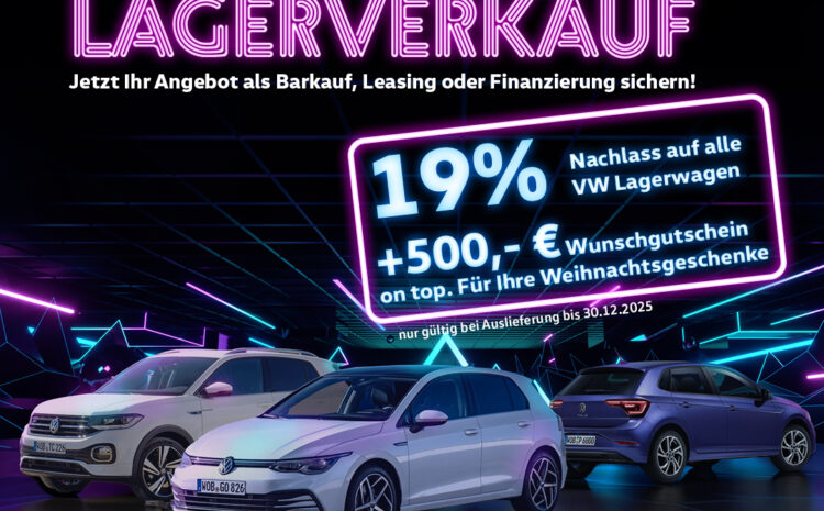  Cyberweeks VW Lageraktion