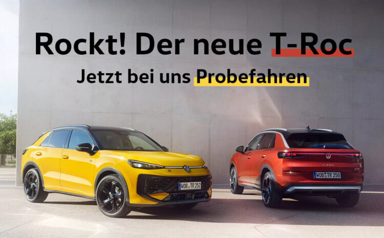  Der neue T-Roc