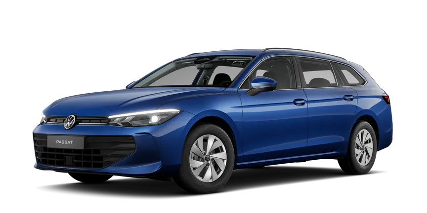 VW Passat blau