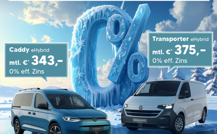  Caddy & Multivan 0% Finanzierung