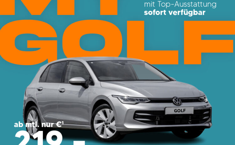  My Golf sofort verfügbar