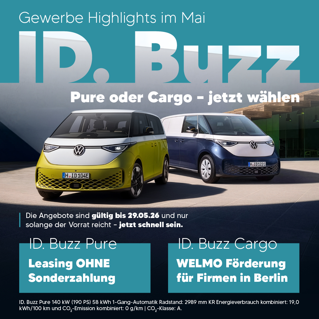 HEADER MOBILE VW ID. Buzz Pure + Cargo