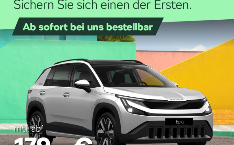 Škoda Epiq jetzt bestellbar