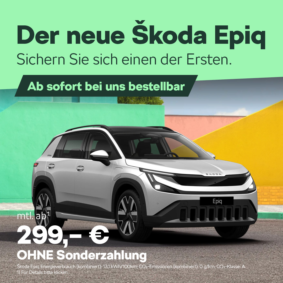 BEITRAGSBILD Skoda Epiq bestellbar