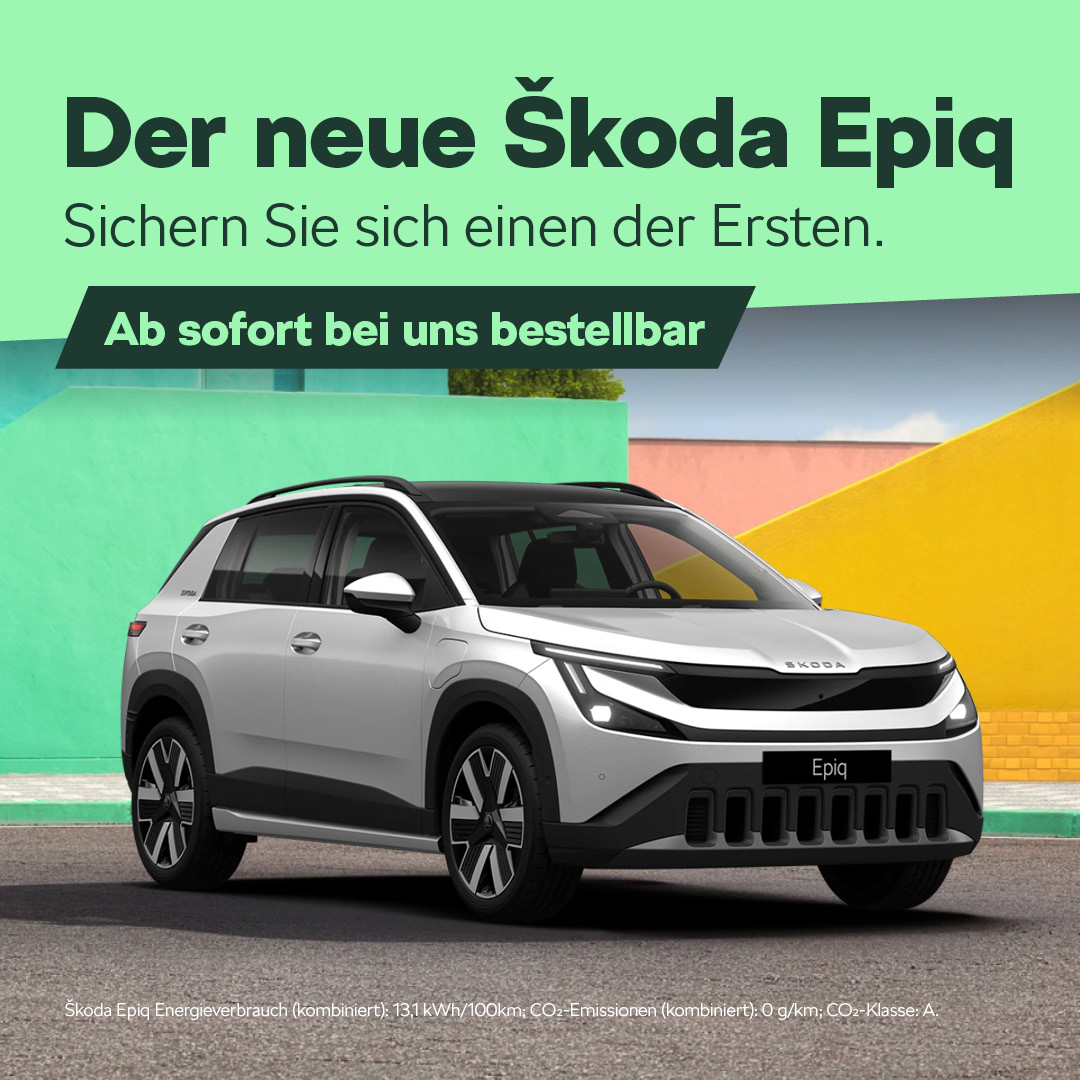 HEADER MOBILE Skoda Epiq bestellbar HEADER MOBILE Skoda Epiq bestellbar