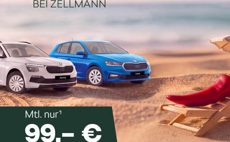  Skoda Sommer Hot-Deal Aktion