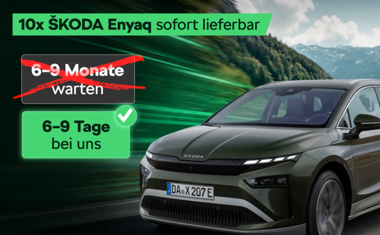  Skoda Enyaq abverkauf 