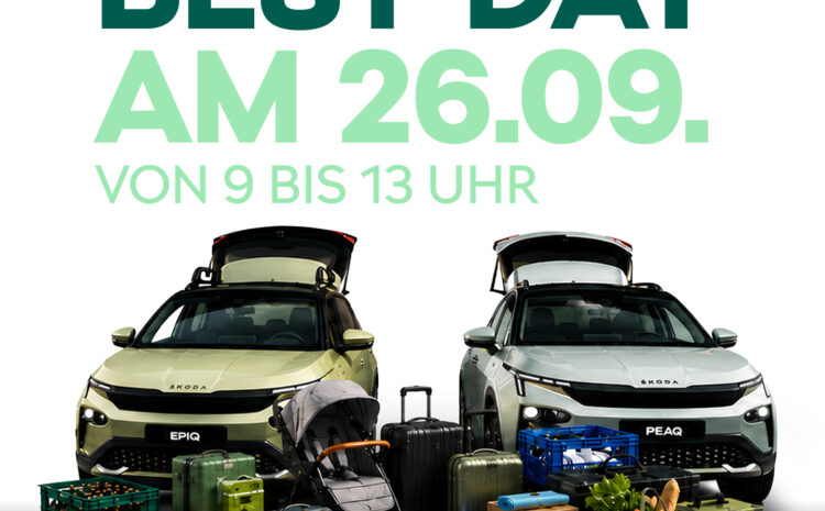  Skoda Best Day am 26.9. 