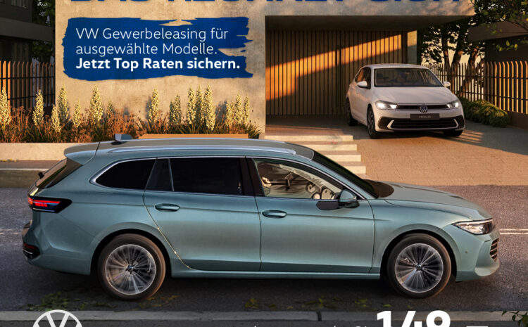  VW Gewerbe Sonderleasing