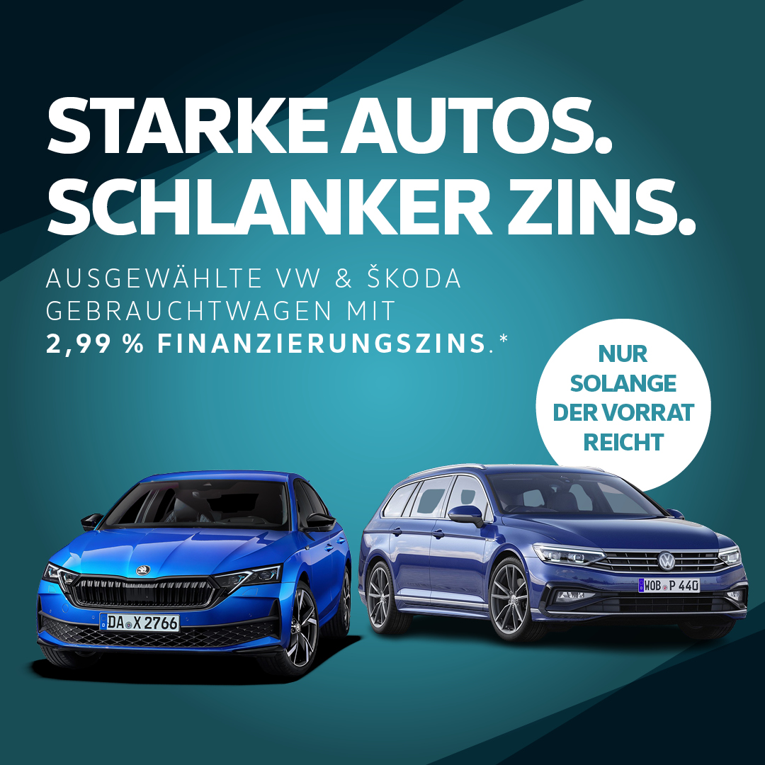 HEADER MOBILE VW + Skoda Gebrauchtwagen Turbo