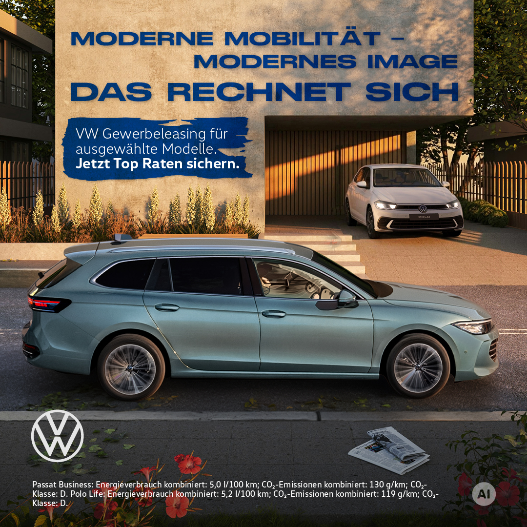 VW Gewerbe Sonderleasing