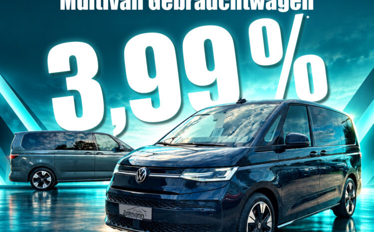  Multivan Gebrauchtwagen 3,99% Sonderzins